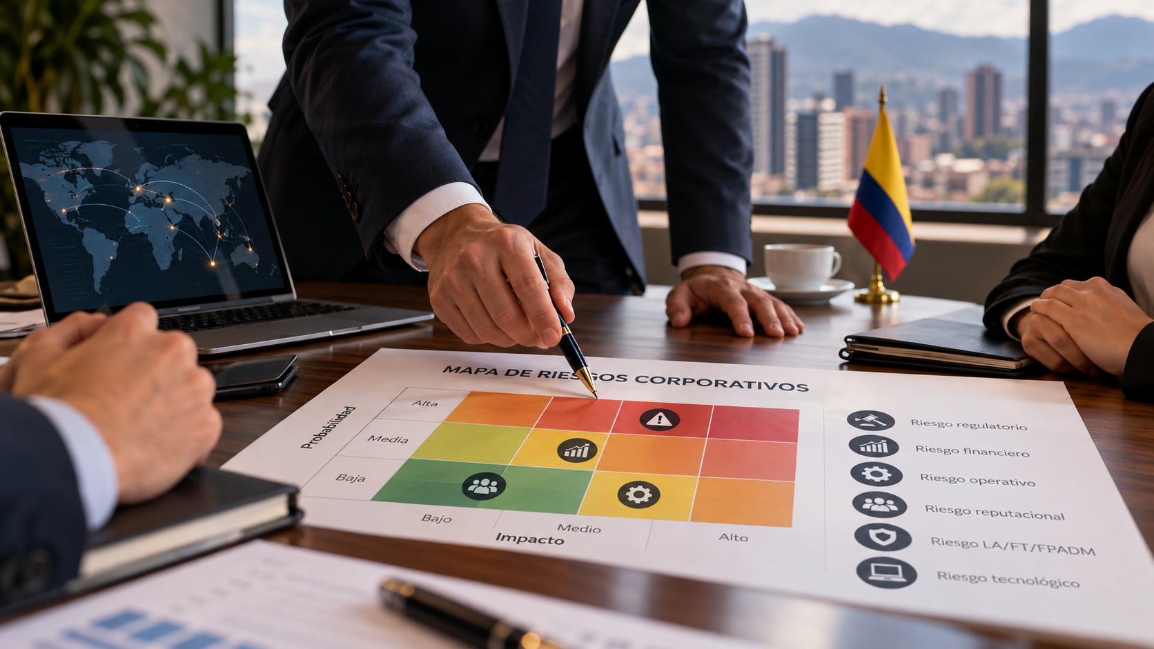 Mapa de Riesgos Corporativos: Escudo Clave en 2025